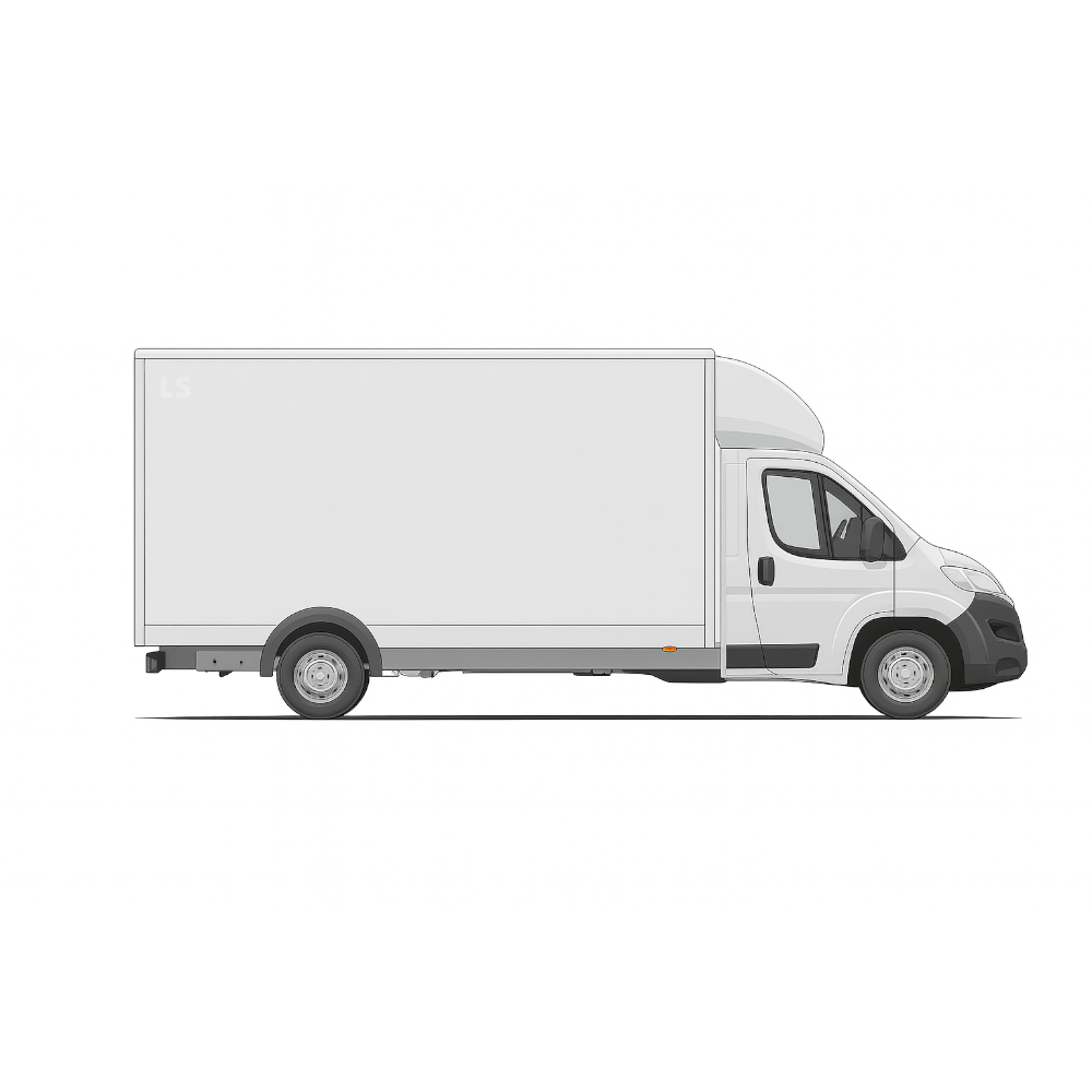 3.5 Ton van with ramp